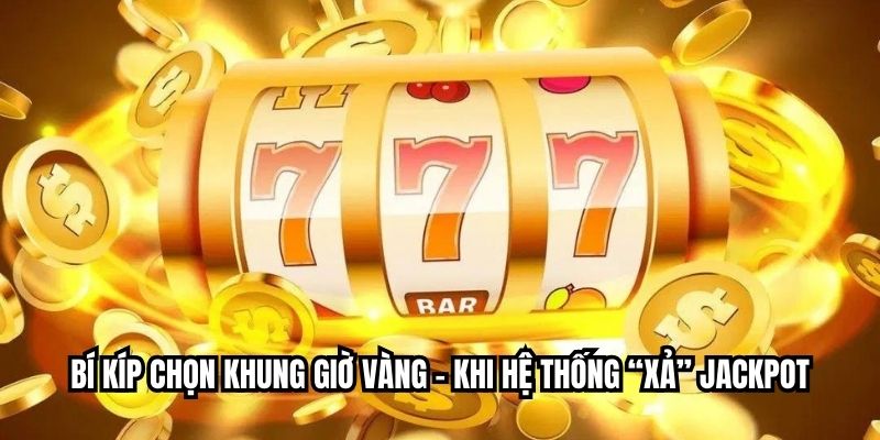 Bí kíp chọn khung giờ vàng – Khi hệ thống “xả” jackpot