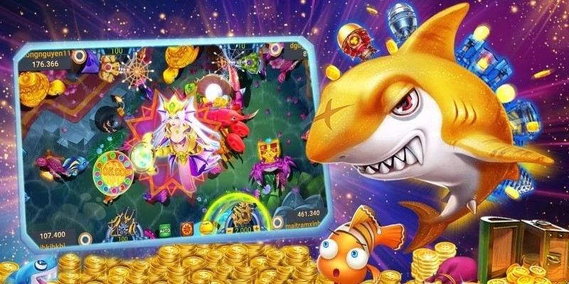 Các game nổi trội của sảnh BẮN CÁ 789BET